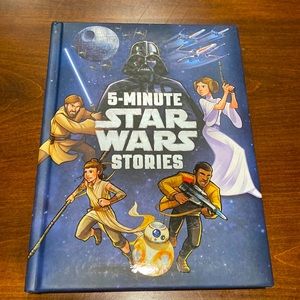 5 minute Star Wars story’s, Disney, Lucas films, hard cover children’s book